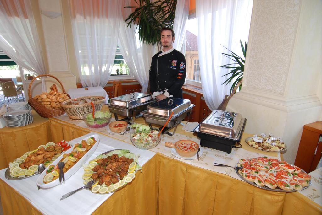 Hotel Bila Ruze Писек Экстерьер фото